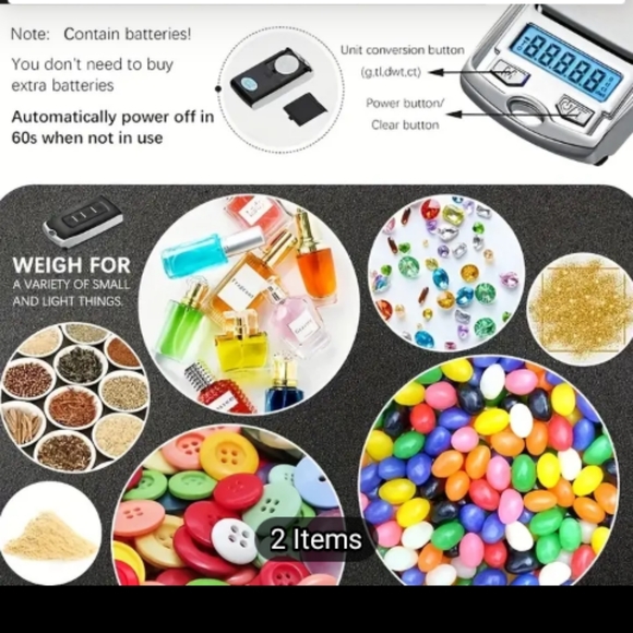 100 G key fob scales - Picture 10 of 10